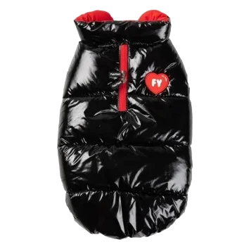 Piumino per cani FuzzYard Amor nero