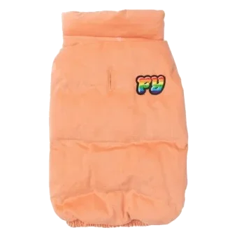 Cappottino imbottito in cotone per cani FuzzYard Ashbury pesca