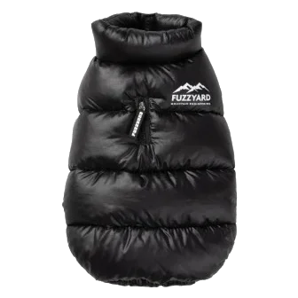 Piumino per cani FuzzYard East Harlem nero