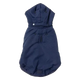 Cappottino con cappuccio per cani FuzzYard Essential blu navy
