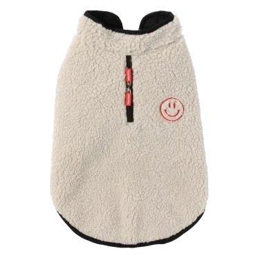 Cappottino in sherpa per cani FuzzYard Basecamp color pietra