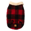 Cappottino per cani FuzzYard Lumberjack 25 rosso