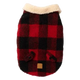 Cappottino per cani FuzzYard Lumberjack 25 rosso