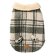 Cappottino per cani FuzzYard Lumberjack 25 verde e crema
