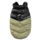 Cappottino imbottito per cani FuzzYard South Harlem verde oliva