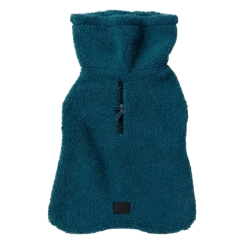Cappottino per cani FuzzYard The Cosy collo alto Blue Lagoon