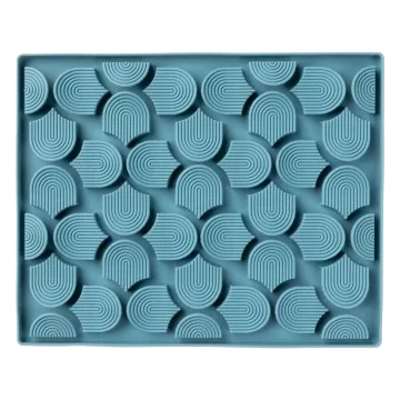 Tappetino leccabile per cani FuzzYard Life French Blue