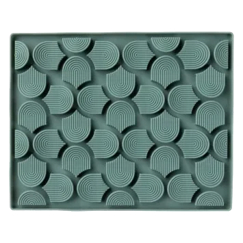 Tappetino leccabile per cani FuzzYard Life Myrtle Green