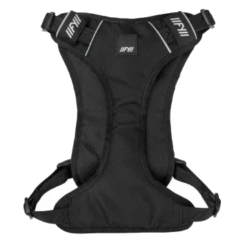 Pettorina imbottita per cani FuzzYard FY Active Go nera