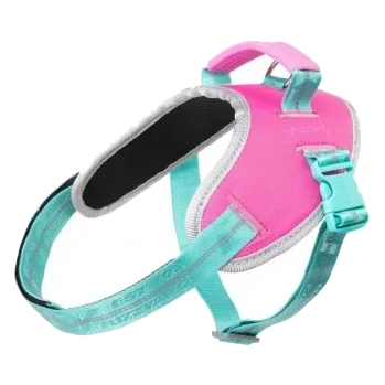 Pettorina riflettente per cani FuzzYard Flash Bubblegum