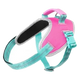 Pettorina riflettente per cani FuzzYard Flash Bubblegum