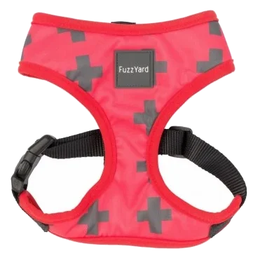 Pettorina per cani in lycra traspirante FuzzYard Yeezy El Fuego, taglia XL