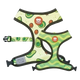 Pettorina reversibile Dukier Avocado, verde e giallo, taglie da T1 a T3