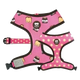 Pettorina reversibile Dukier Dogtella, rosa, taglie da T1 a T4
