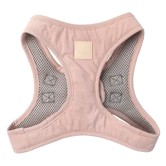 Pettorina step-in per cani in cotone FuzzYard Life Soft Blush