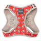 Pettorina step-in per cani FuzzYard Fresh Kicks traspirante e riflettente