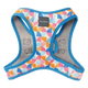 Pettorina step-in per cani FuzzYard Fresh Zest traspirante e riflettente