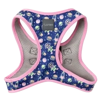Pettorina step-in per cani FuzzYard Pluto Pup traspirante e riflettente