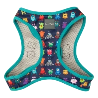 Pettorina step-in per cani FuzzYard Yardsters traspirante e riflettente