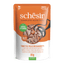 Cibo umido per gatti Schesir tonno con pollo e gamberetti, busta 85 g