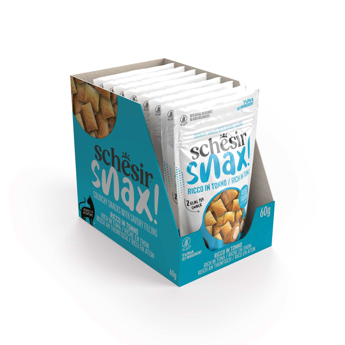 Schesir Snax snack tonno per gatti, 60 g – immagine 2