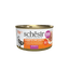 Cibo umido per gatti Schesir tonno con carota in brodo, lattina 70 g