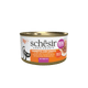 Cibo umido per gatti Schesir tonno con carota in brodo, lattina 70 g