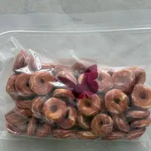 Mini ciambelle di coniglio per cani, 1 kg