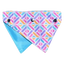Bandana per cani reversibile FuzzYard Bubblegum Burst taglia S/M