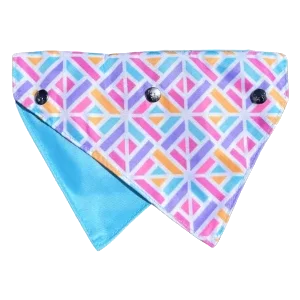 Bandana per cani reversibile FuzzYard Bubblegum Burst taglia S/M