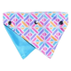 Bandana per cani reversibile FuzzYard Bubblegum Burst taglia S/M