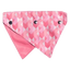 Bandana reversibile per cani FuzzYard Pink Lemonade, taglia M/L