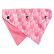Bandana reversibile per cani FuzzYard Pink Lemonade, taglia M/L