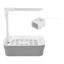 Vaschetta bagno per uccelli con doccia automatica grigia piccola e pompa USB