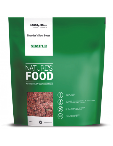 BARF per cani Nature's Food Simple al pollo 1 kg