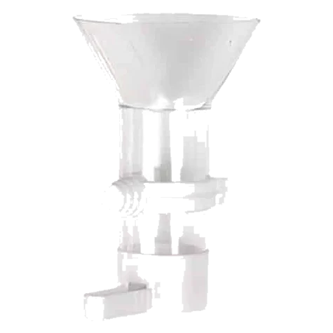 Abbeveratoio a imbuto per uccelli, 12 cm