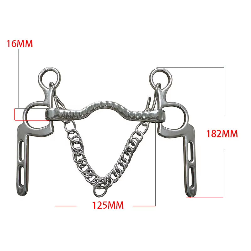 Morso in acciaio inox per cavallo, vari modelli – vista 11