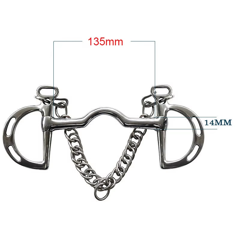 Morso in acciaio inox per cavallo, vari modelli – vista 14
