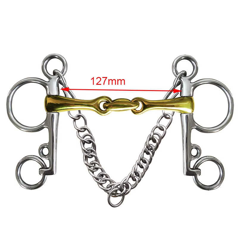 Morso in acciaio inox per cavallo, vari modelli – vista 15