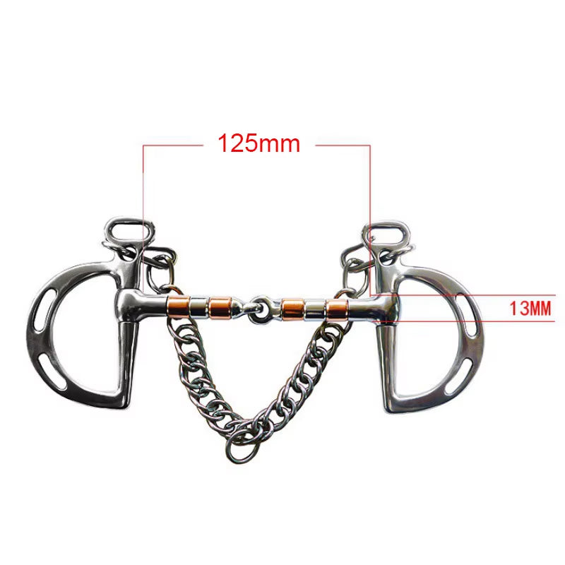 Morso in acciaio inox per cavallo, vari modelli – vista 17