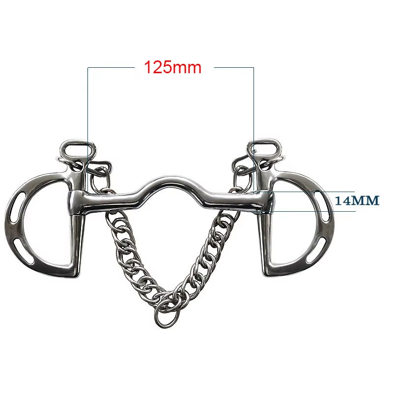 Morso in acciaio inox per cavallo, vari modelli – vista 18