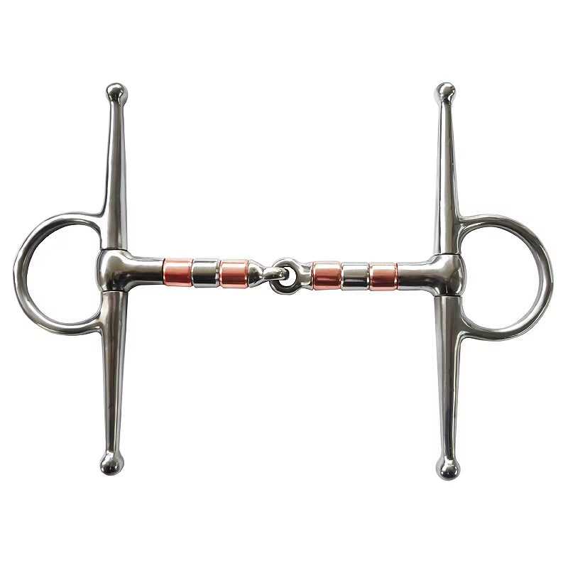 Morso a olive in acciaio inox per cavallo – vista 3