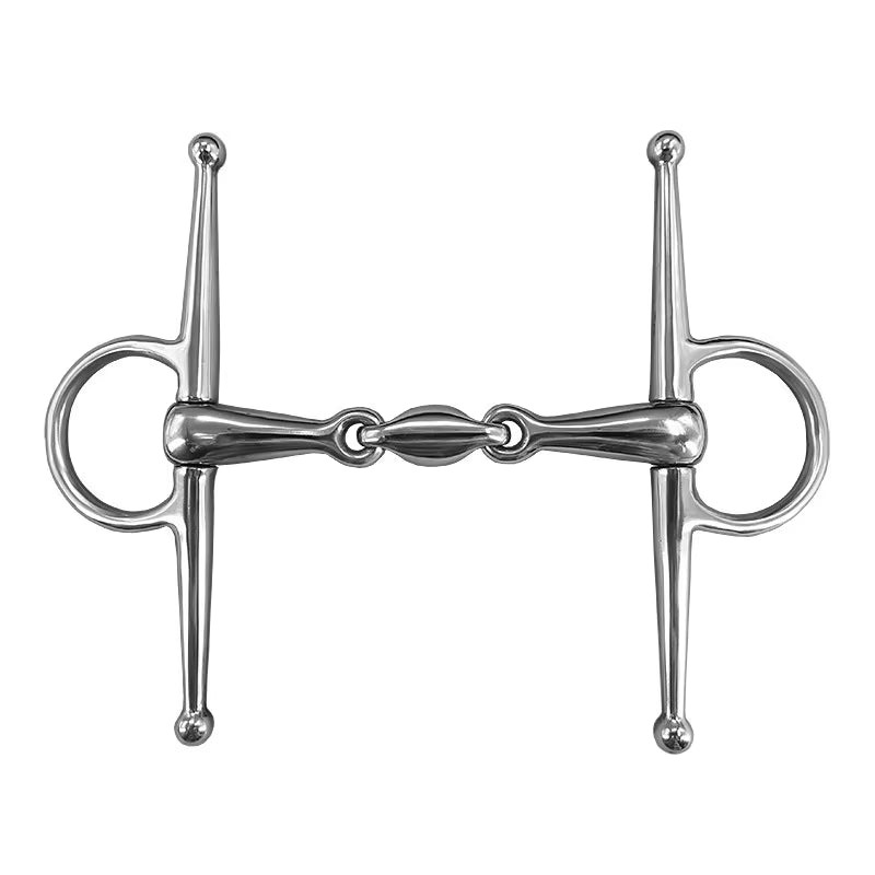 Morso a olive in acciaio inox per cavallo – vista 4
