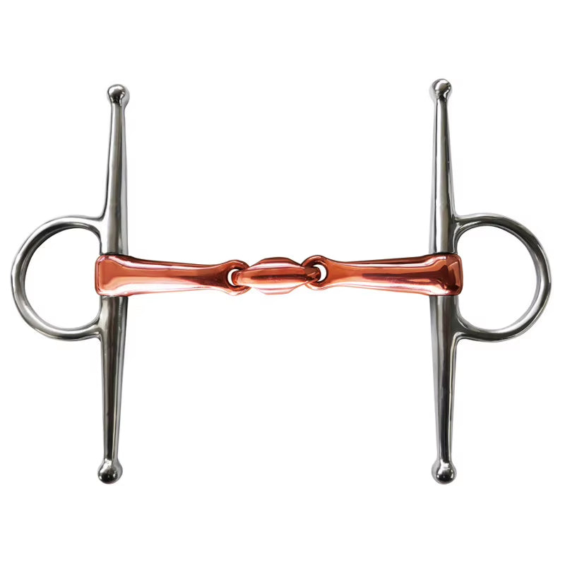 Morso a olive in acciaio inox per cavallo – vista 5