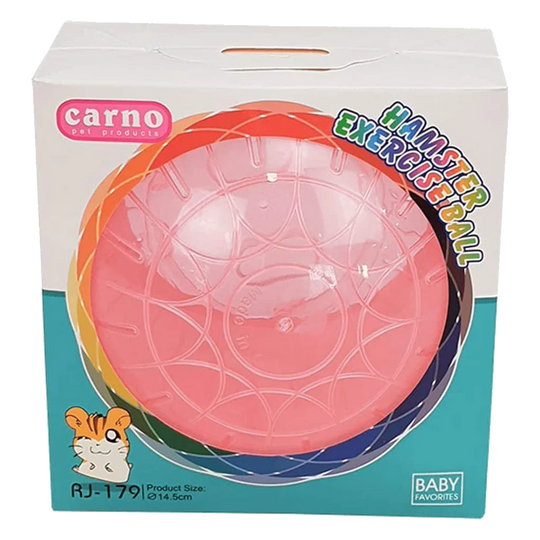 Palla per criceti, 11,5 cm, in espositore