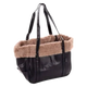 Borsa trasportino Armando nera Flamingo per cani fino a 6 kg
