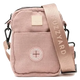 Borsa da passeggio per cani in velluto a coste FuzzYard Life Soft Blush