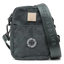 Borsa da passeggio per cani in velluto a coste FuzzYard Life Slate Grey