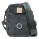 Borsa da passeggio per cani in velluto a coste FuzzYard Life Slate Grey