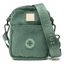 Borsa da passeggio per cani in velluto a coste FuzzYard Life Myrtle Green